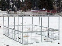 Cow Bale Feeder