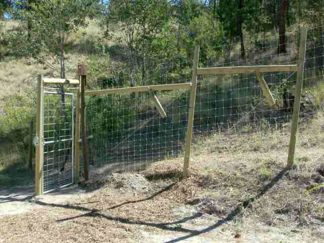 4’ Deer fence gate